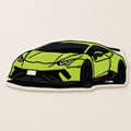 Lime Supercar Mat