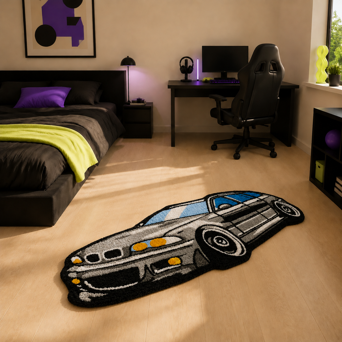 Silver Drift Rug