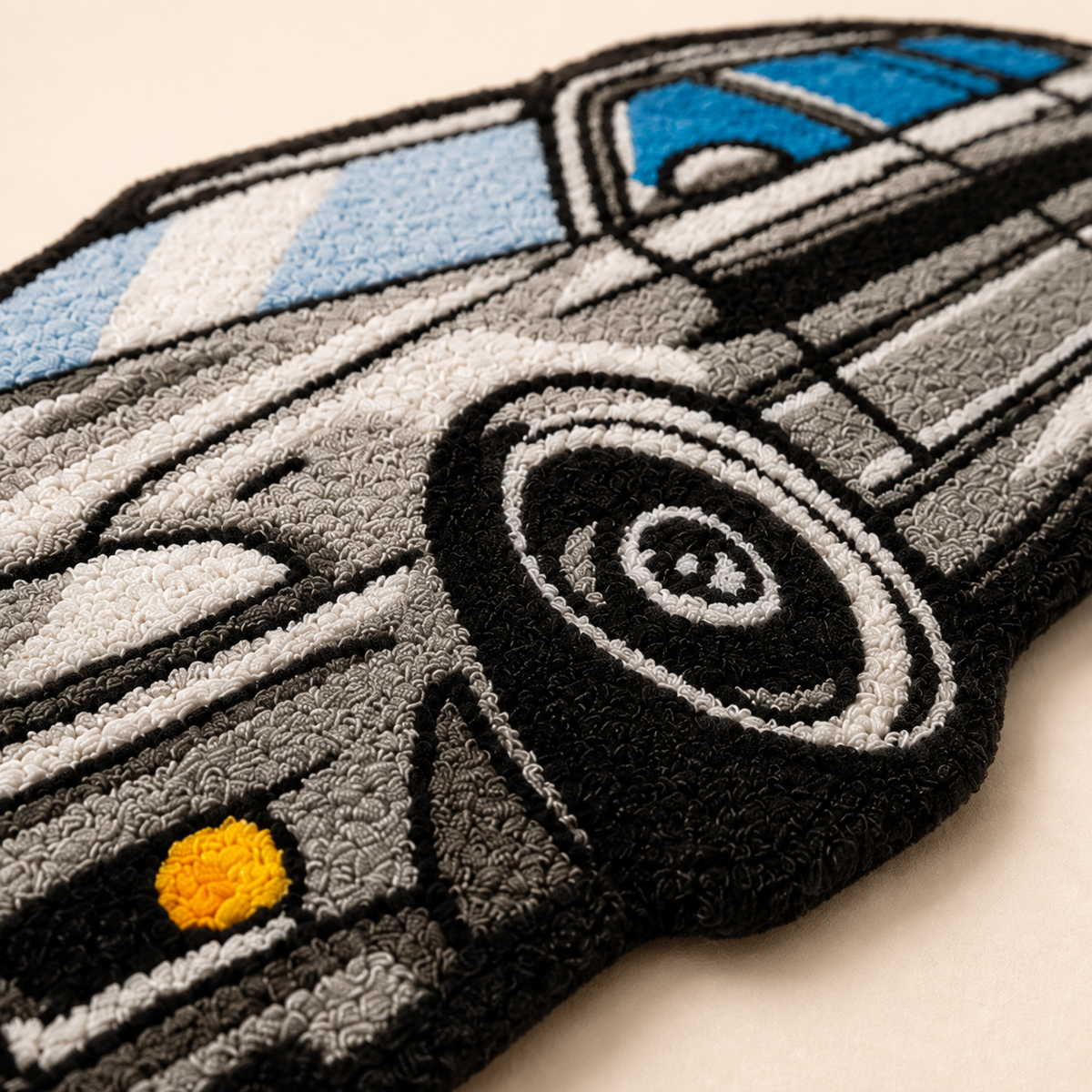 Silver Drift Rug