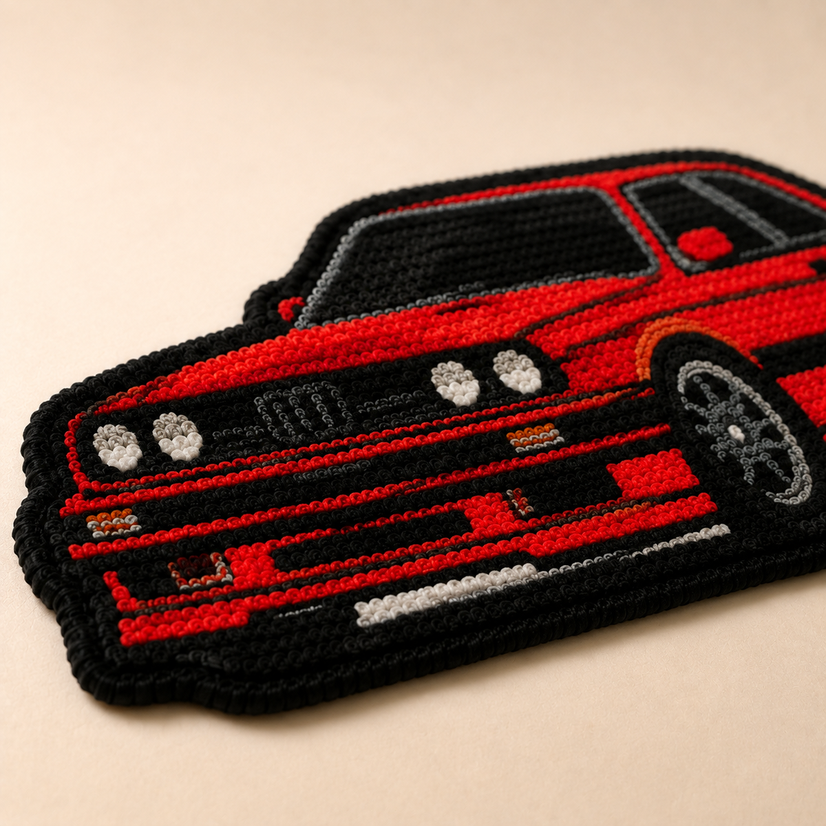 Redline Racer Rug