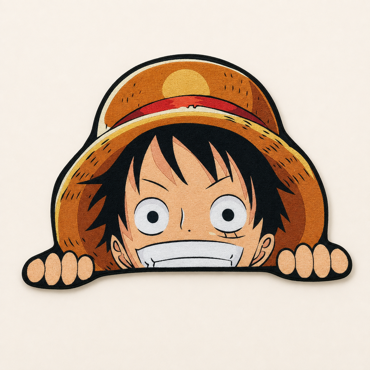 Straw Hat Peek Mat