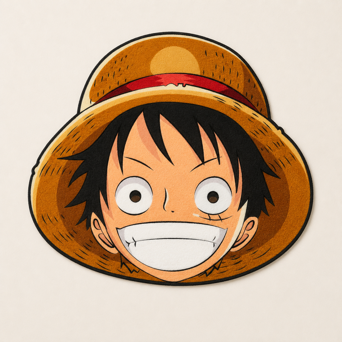 Straw Hat Grin Mat