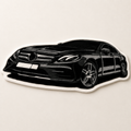 Black Luxury Car Mat