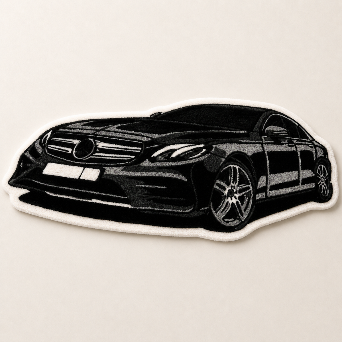 Black Luxury Car Mat